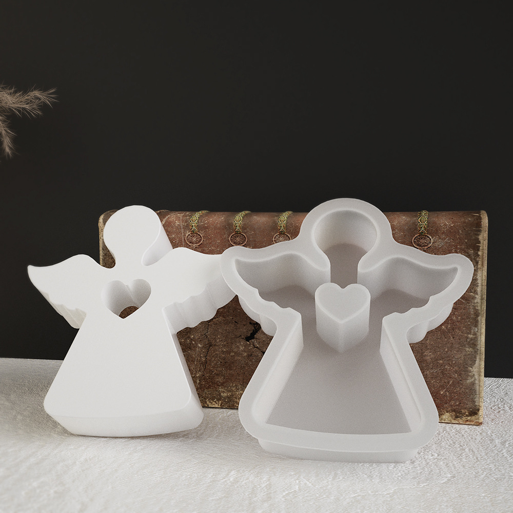 1pc Love Angel Gypsum Mold Can - Model Kit Cement review and price