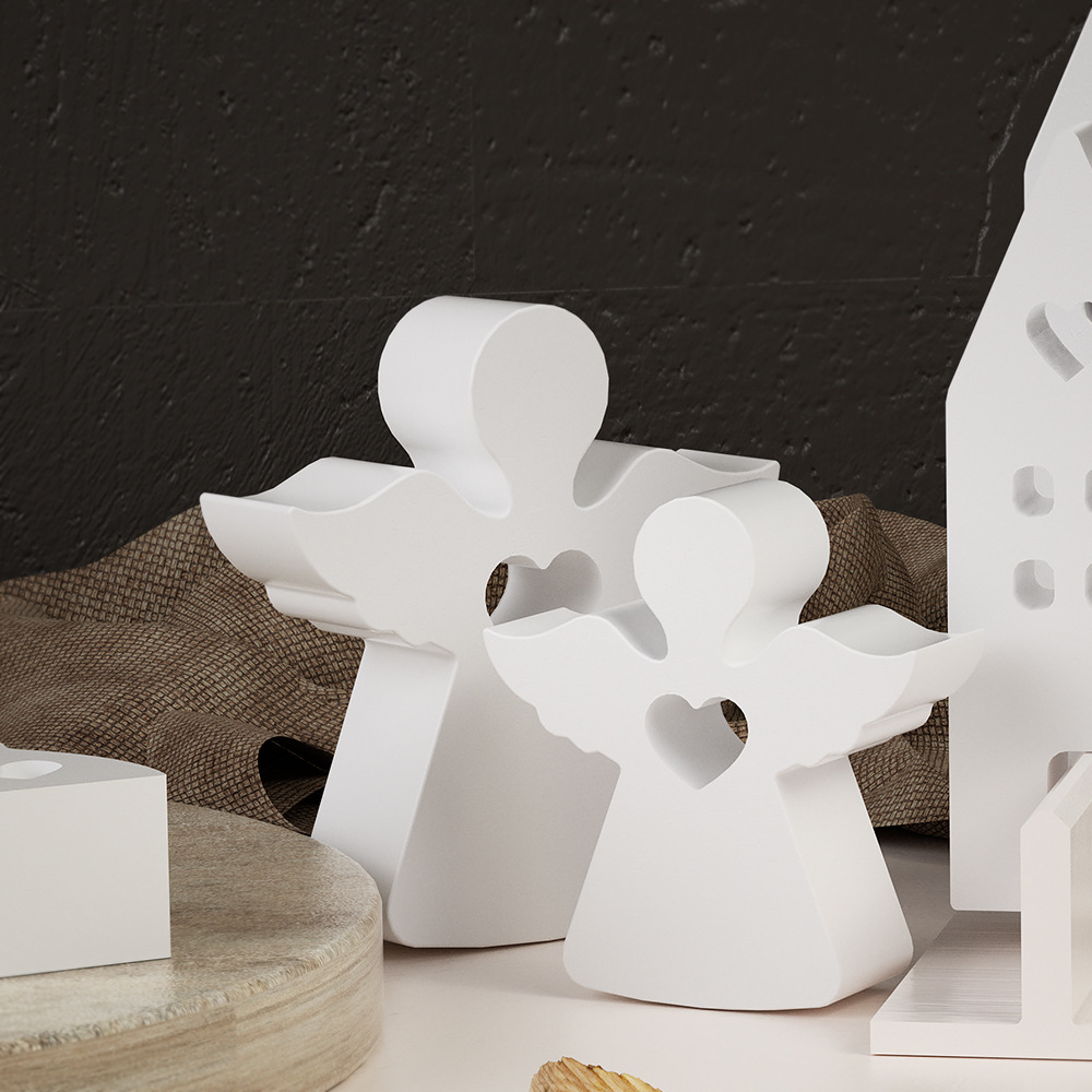 1pc Love Angel Gypsum Mold Can - Model Kit Cement review and price