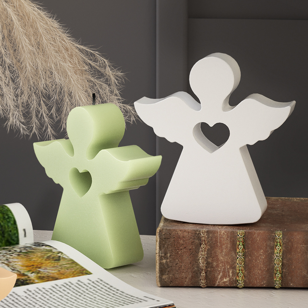 1pc Love Angel Gypsum Mold Can - Model Kit Cement review and price