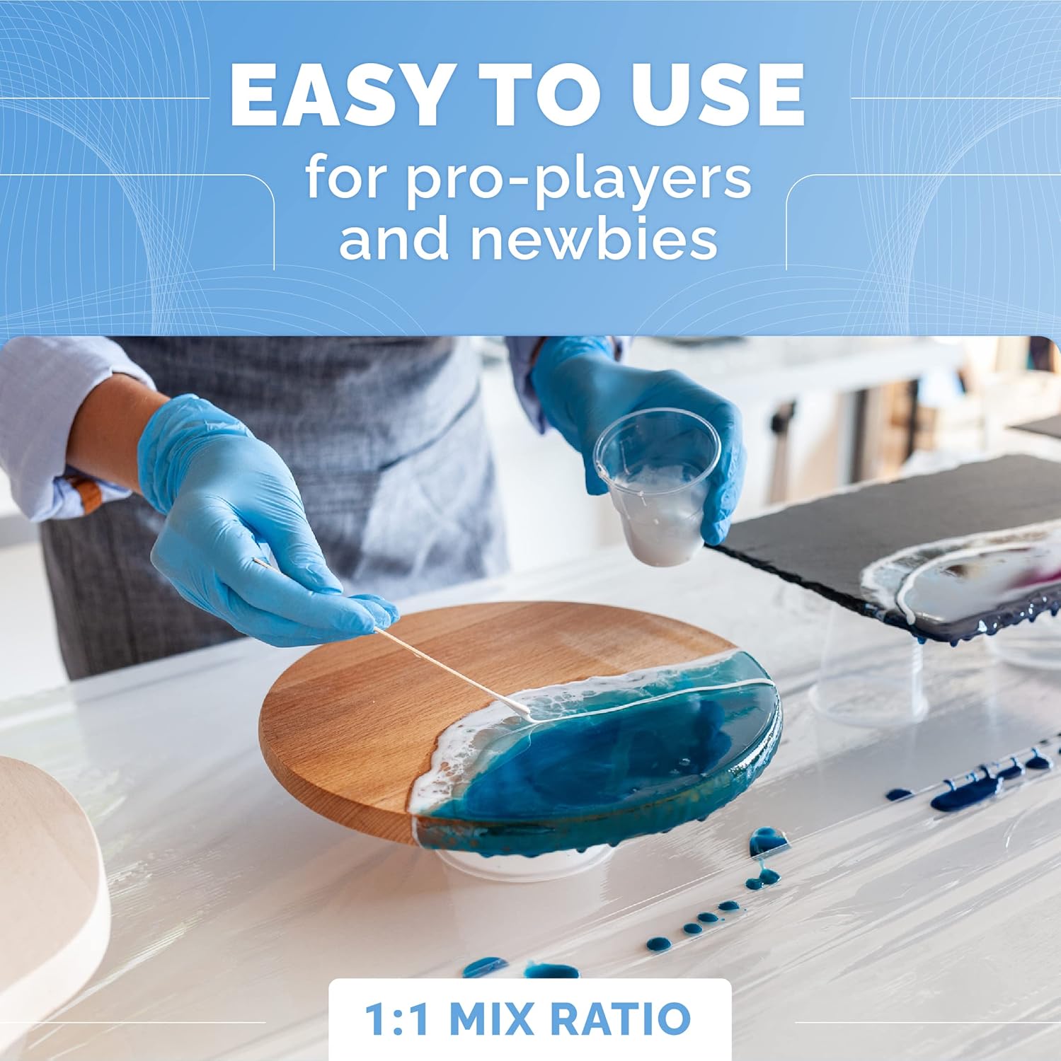 32OZ Clear Epoxy Resin Kit, No - Resin Kit Cast review and price