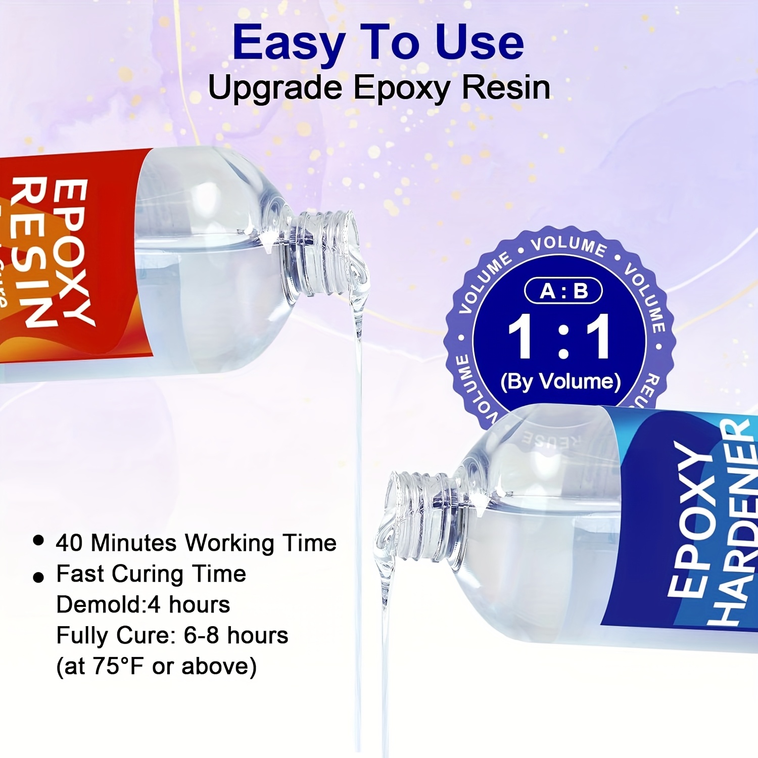 Clear Epoxy Resin Kit 8oz/16oz - Resin Kit Cast review and price