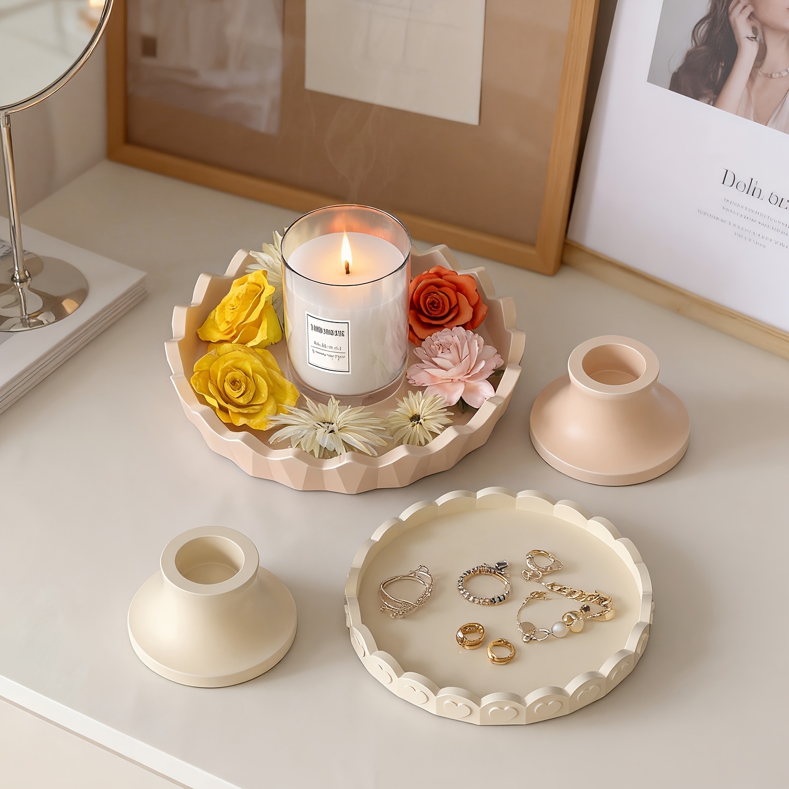 2pcs Silicone Tray Mold Set, R - Resin Kit Cast review and price
