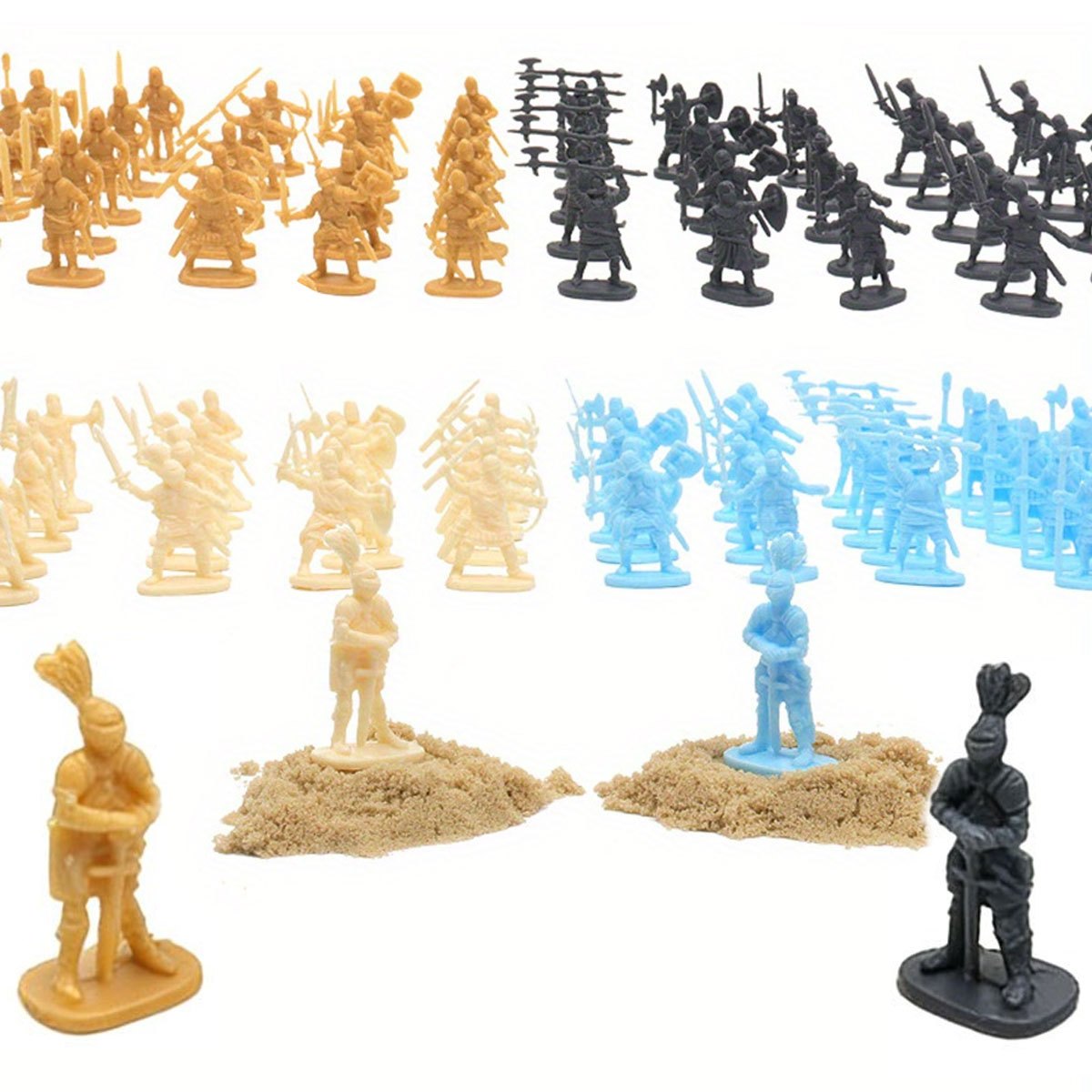 49pcs Mini Medieval Soldier Fi - Model Kit Gunpla review and price
