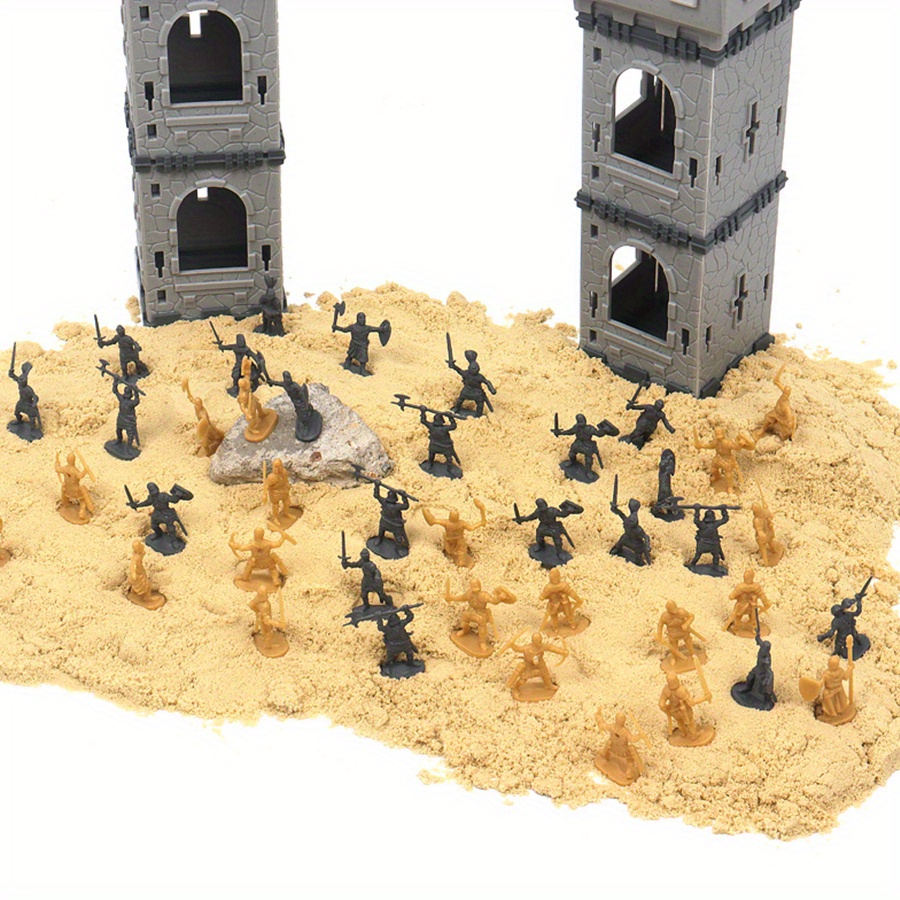 49pcs Mini Medieval Soldier Fi - Model Kit Gunpla review and price