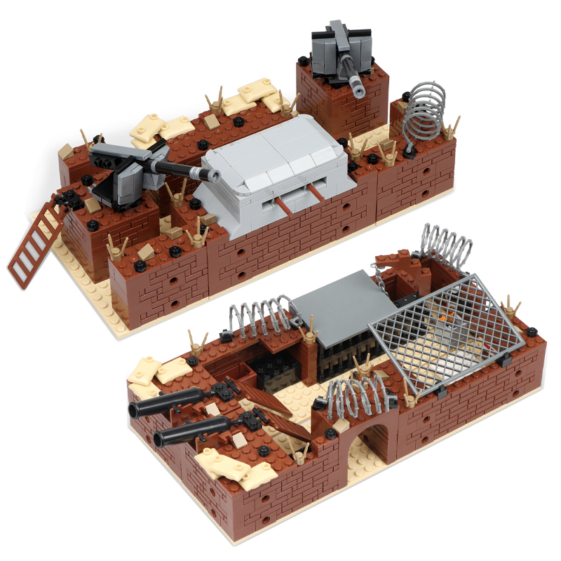 Hot WW2 Military Trench Bunker - Model Kit Gunpla review and price