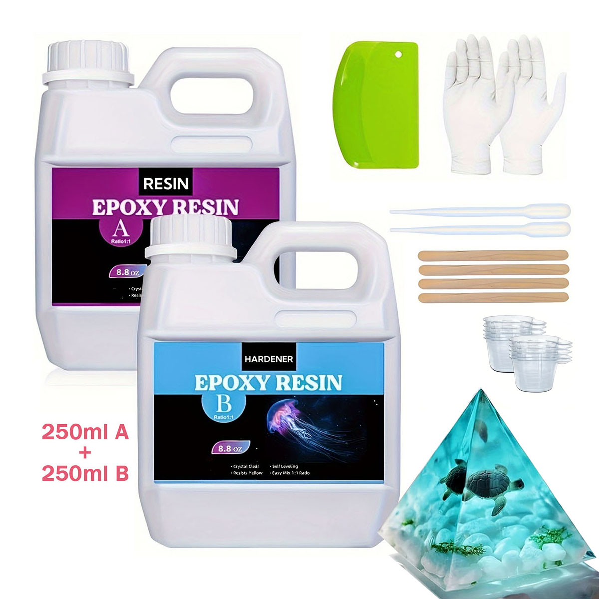 125ml/250ml Crystal Clear Cast - Resin Kit Cast review and price
