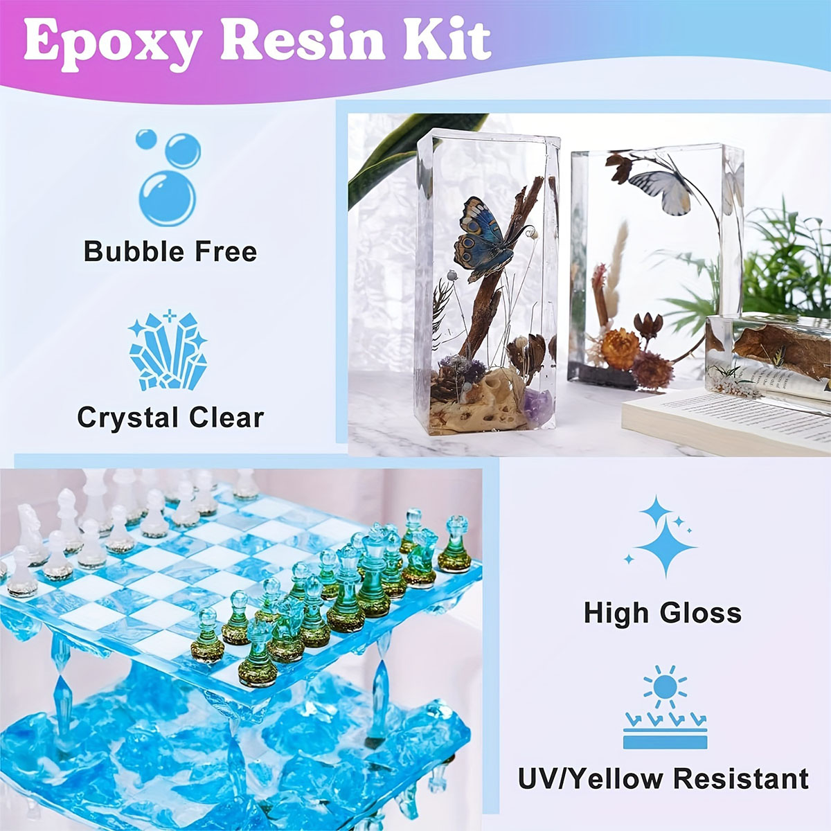 125ml/250ml Crystal Clear Cast - Resin Kit Cast review and price