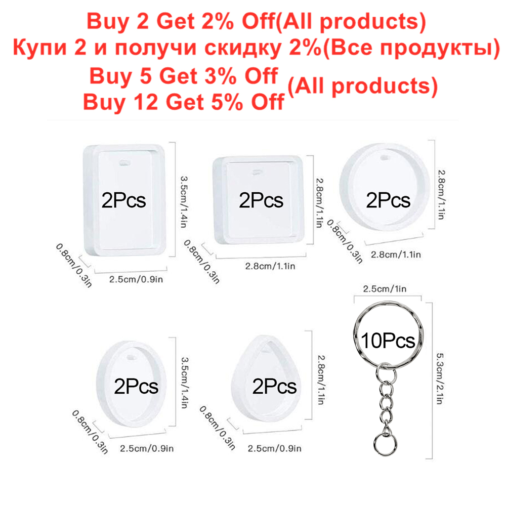 20Pcs/Set DIY Keychain Pendant - Resin Kit Cast review and price