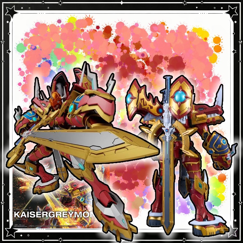 【In Stock】Bandai Figure‑rise S - Model Kit Kaisergreymon review and price