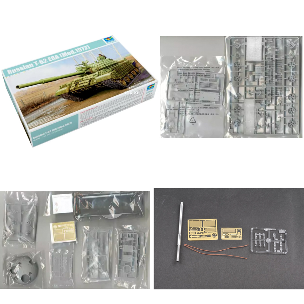 Trumpeter 01556 1/35 Russian T - Model Kit In Era review and price