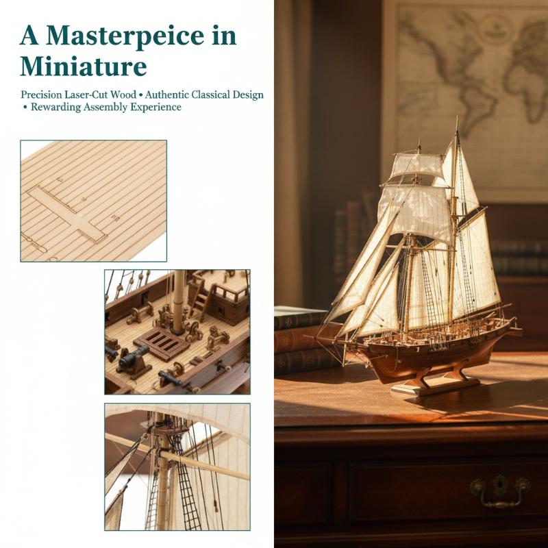 Wooden Ship Model Kit - DIY Sa - Model Kit U Boat review and price