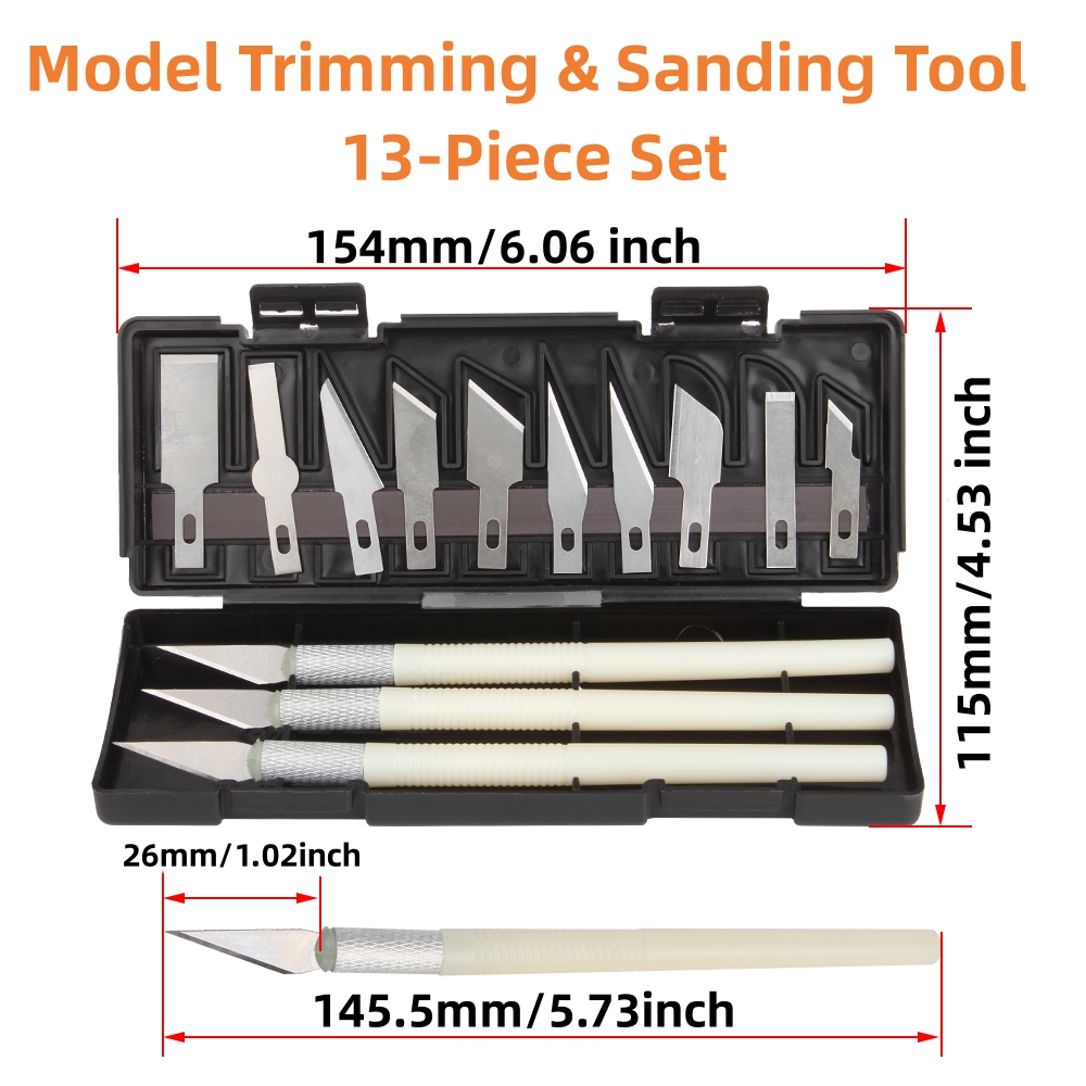 38 Pcs 3D Model Grinding Tool  - Model Kit Cutter review and price