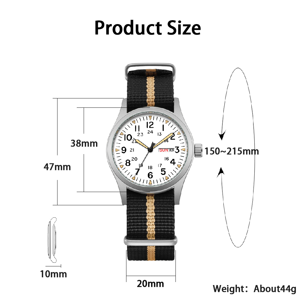 Luminous 38mm Couple Wrist Wat - Model Kit Quick review and price