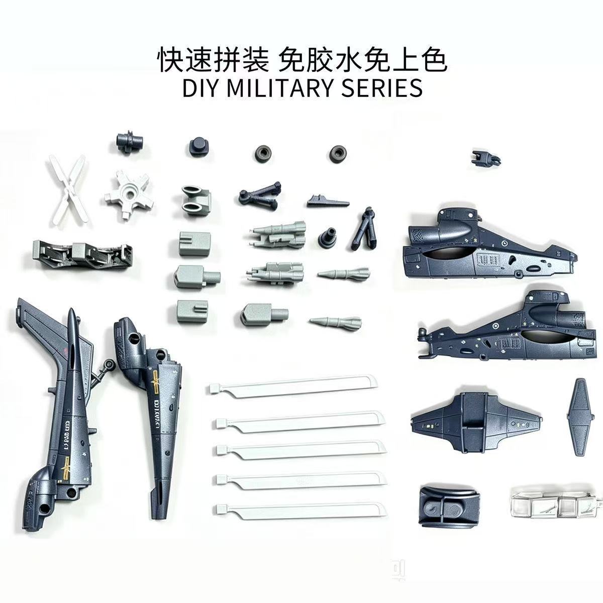 NEW 1:72 Scale Z-10 Quick Buil - Model Kit Quick review and price