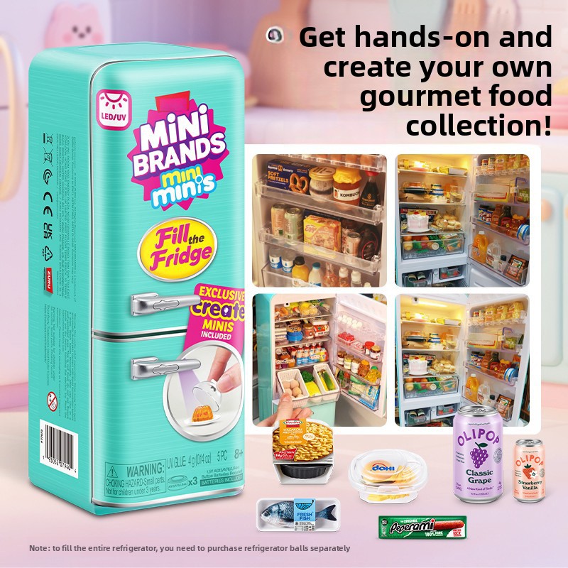 Led Light Up Mini Refrigerator - Model Kitchen Set review and price