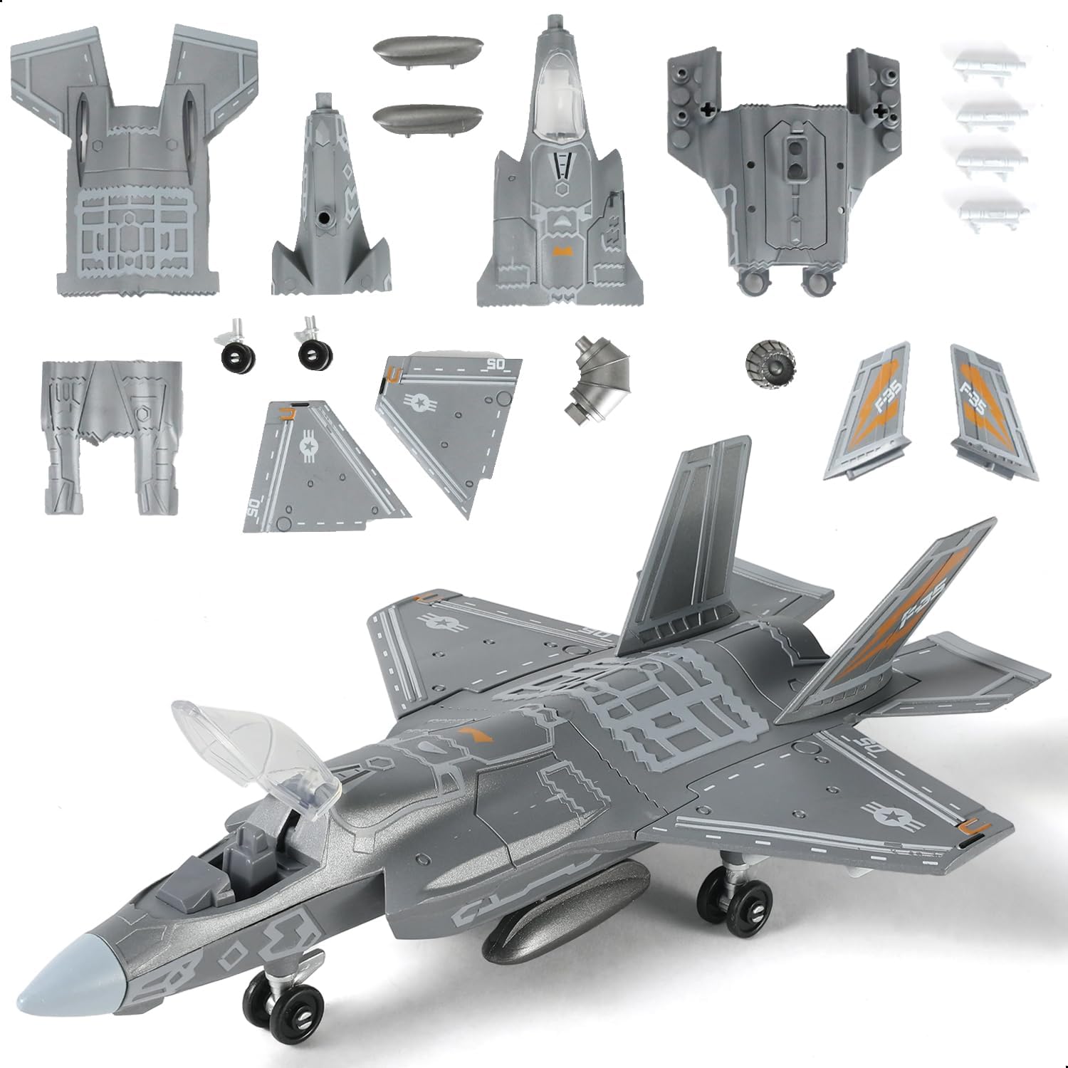 1:72 Scale F-35 Fighter Jet Qu - Model Kit Quick review and price