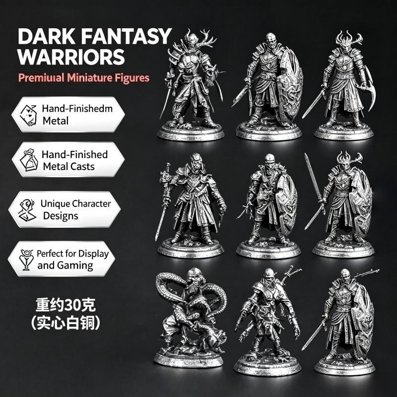 Solid White Copper Metal Minia - Model Kit In Era review and price