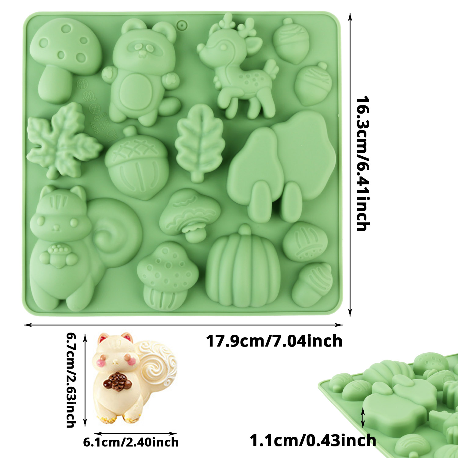 1 Silicone Cake Mold in the Sh - Model Kitchen Set review and price