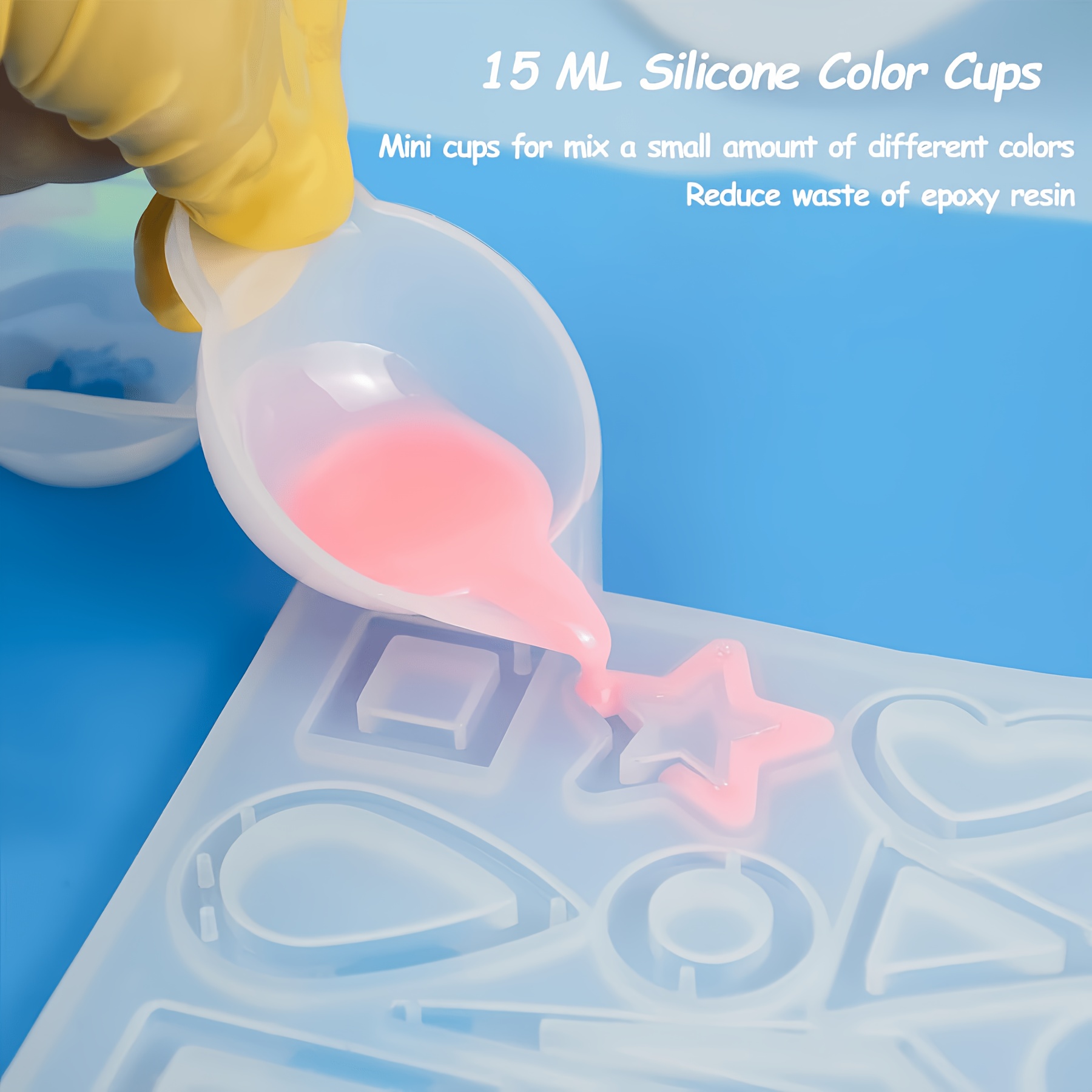21pcs/Set Silicone Resin Casti - Resin Kit Cast review and price