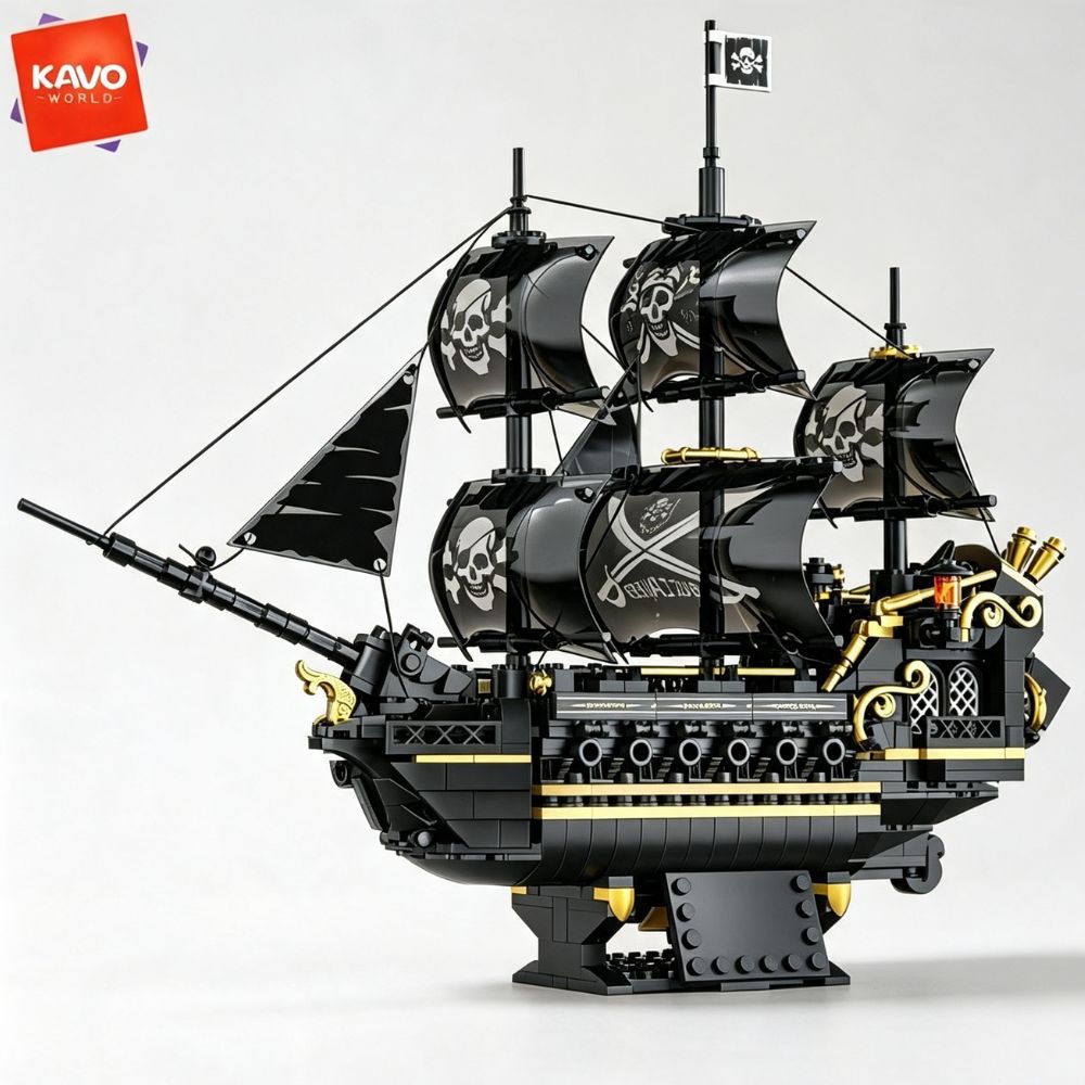 KAVOWORLD 801pcs 1799 Classic  - Model Kit U Boat review and price