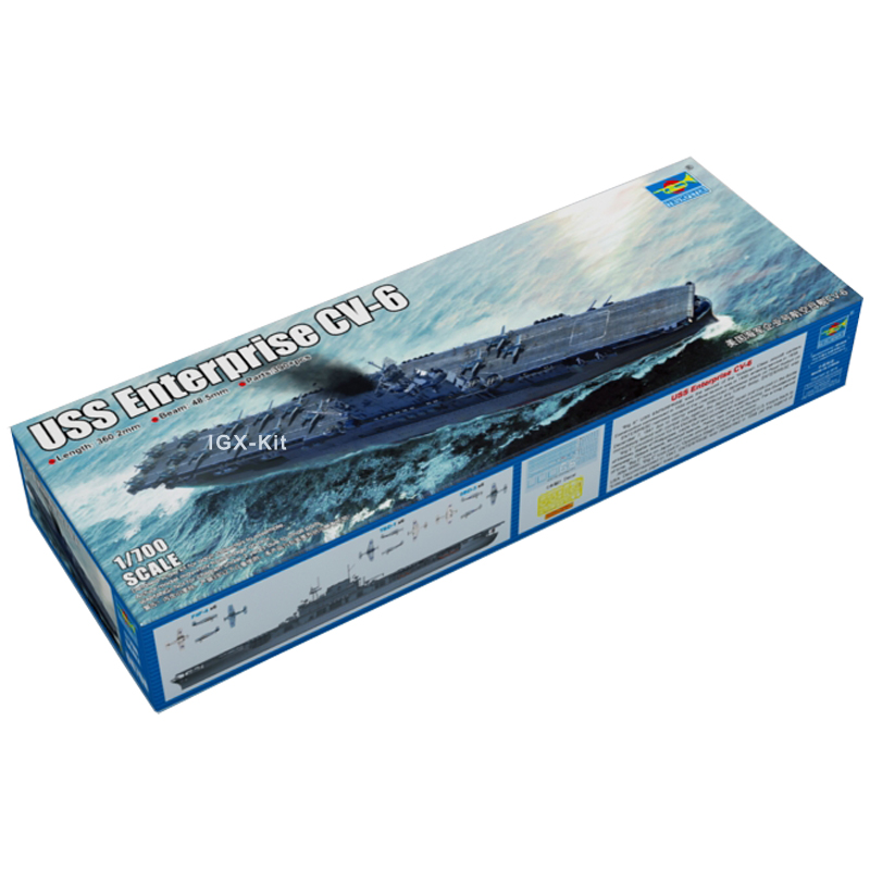 Trumpeter 06708 1/700 USS Ente - Model Kit Uss Enterprise review and price