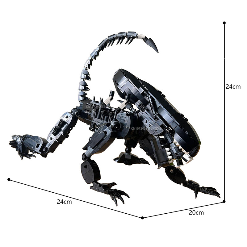 MOC Aliened Monster Building B - Model Kit Ultron review and price