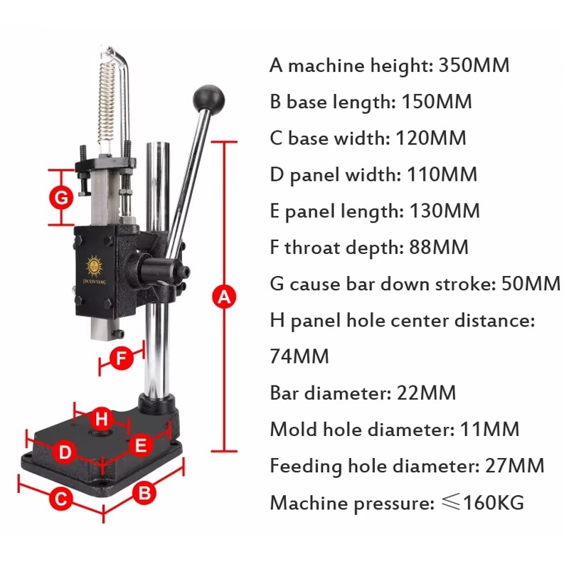 Heavy Duty Manual Press Machin - Model Kit In Era review and price