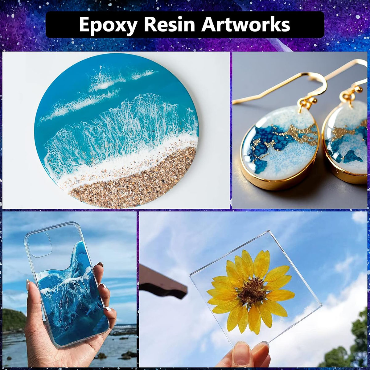 1000ml Crystal Clear Epoxy Res - Resin Kit Cast review and price