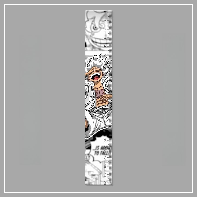 One Piece Luffy Acrylic Ruler  - Model Kit Luffy review and price