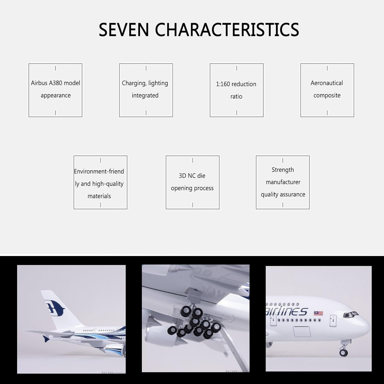 1:160 Scale Malaysia Airlines  - Resin Kit Cast review and price